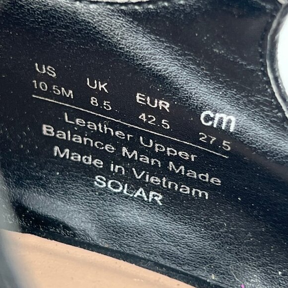 Franco Sarto Black Peep Toe Mary Jane Wedges | Size 10.5 - Picture 7 of 9